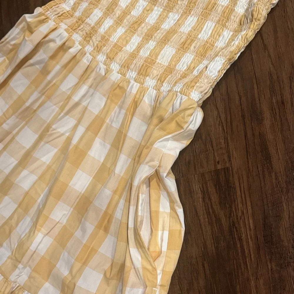 Abercrombie & Fitch Tan Plaid Women’s Dress - Picture 7 of 13